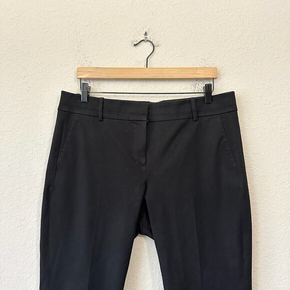J. CREW Cameron Pants Black Slim Ankle Straight Leg Trouser Preppy - Picture 3 of 13